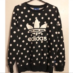 Adidas Polka dot crew neck sweater (light)
